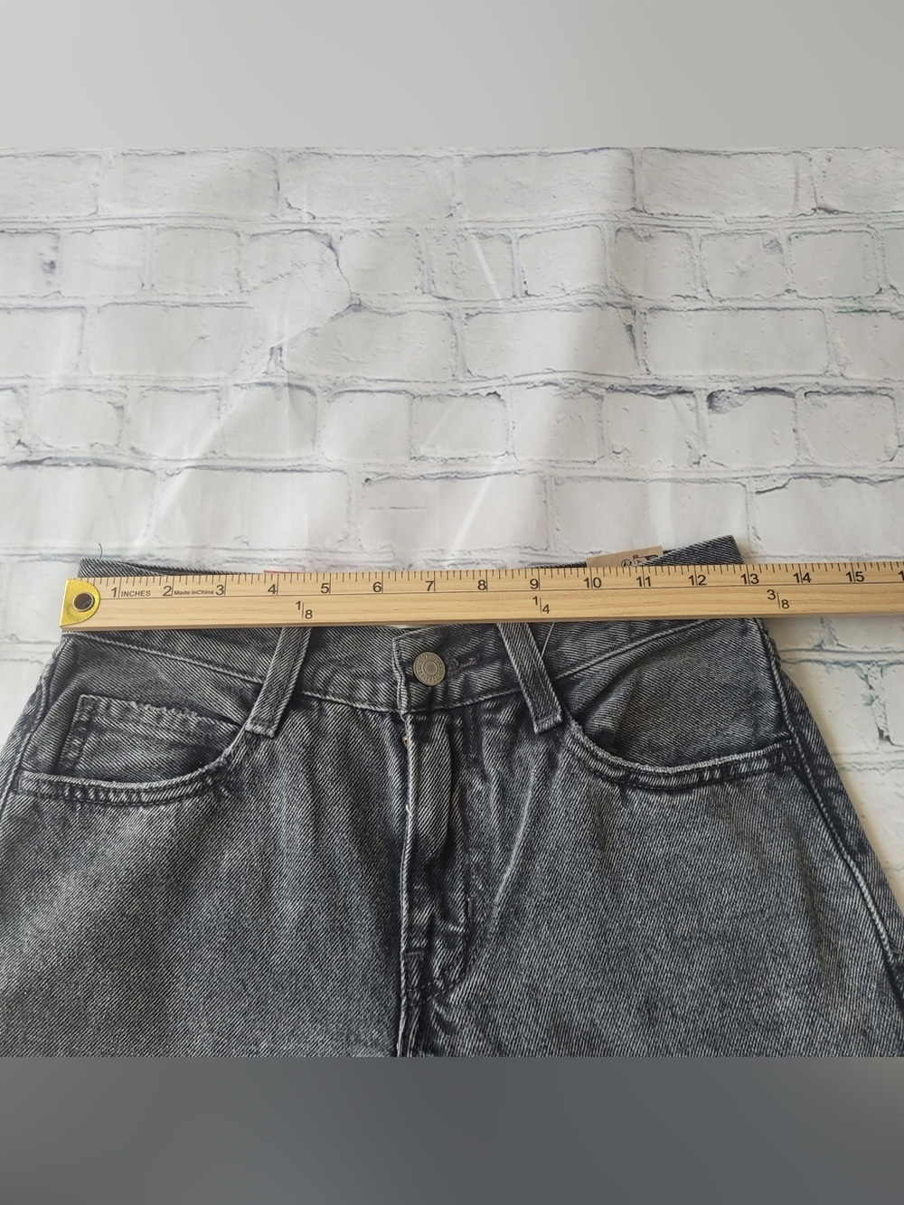 ✅ NWT Levi's 94’s baggy Wide Leg Jeans in Washed Black size 24 - Picture 7 of 11